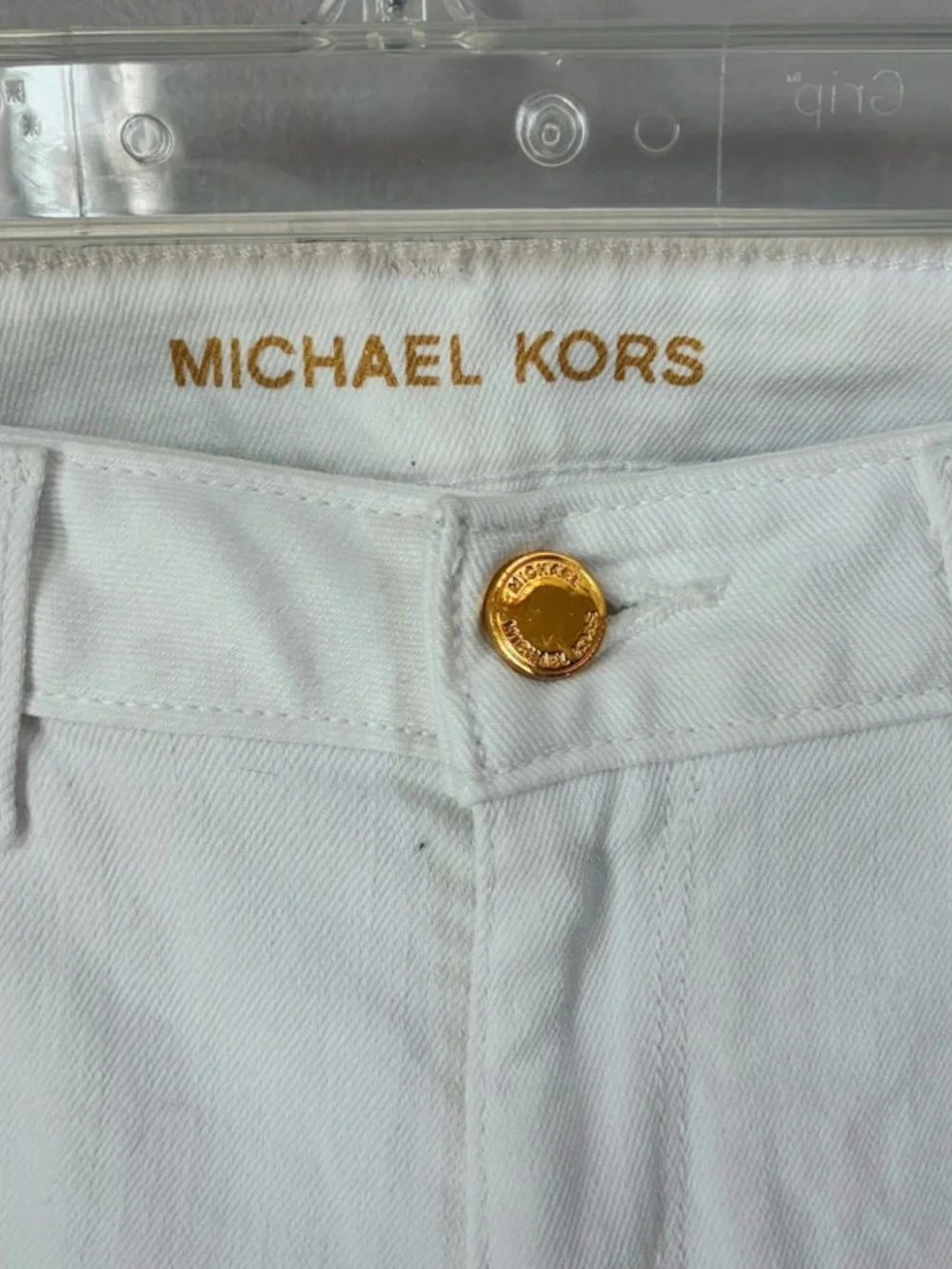 Michael Kors White Women's Slim Jeans